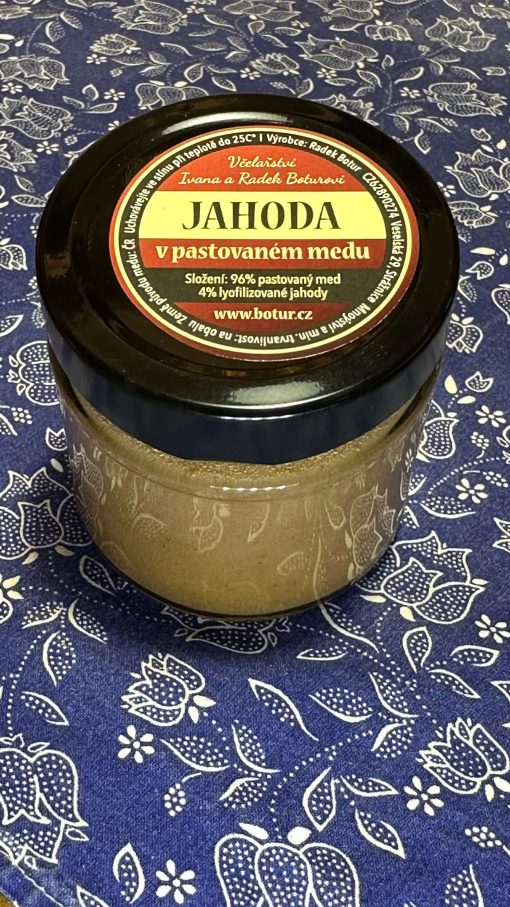 Jahody  v medu 250 gr