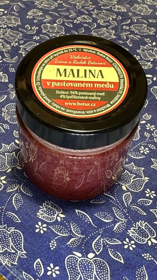 Maliny v medu 250 gr