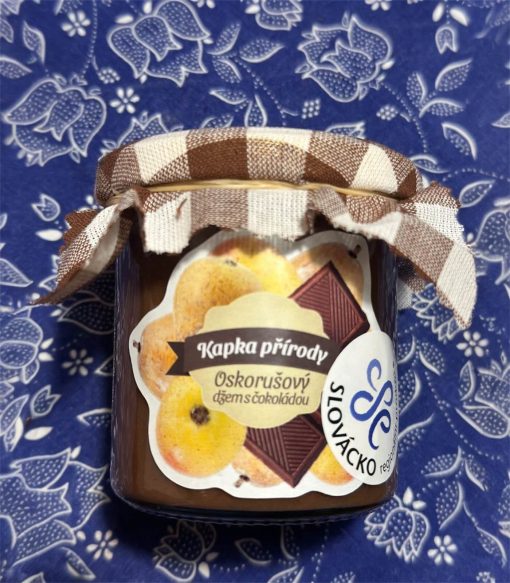 Oskorušový džem s čokoládou z Radkova sadu 165ml